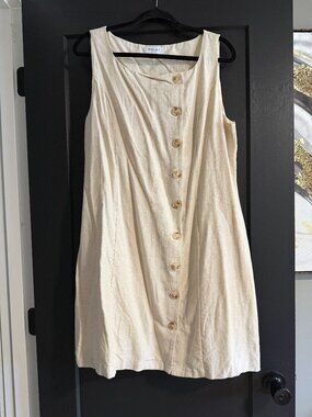 Gilli Linen Dress sz XL